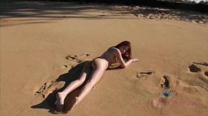 Haleakala and the nude beach with Winter!